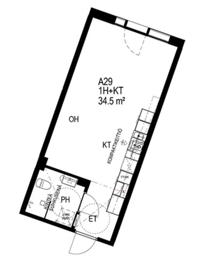 City Home Finland Arena Suite - Perfect Location With City View Tampere Exterior photo